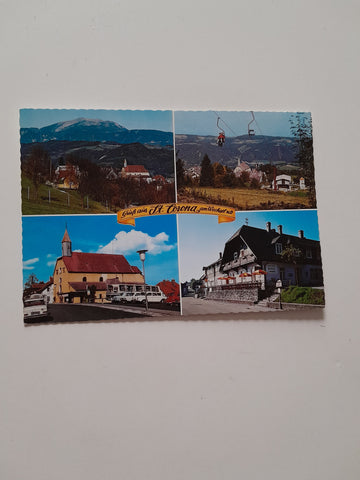 AK Gruß aus St. Corona am Wechsel.