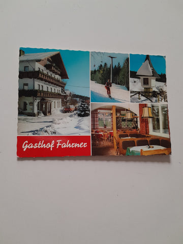 AK Unternberg bei St. Corona am Wechsel. Gasthof Pension Fahrner.