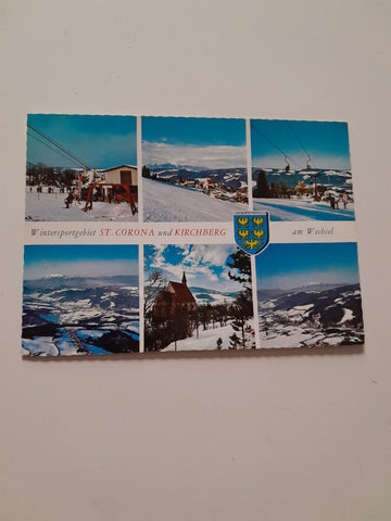 AK Wintersportgebiet St. Corona am Wechsel und Kirchberg.