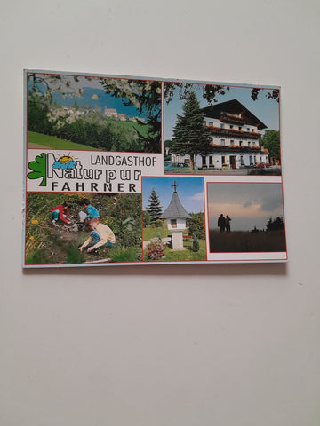 AK St. Corona am Wechsel. Unternberg. Landgasthof Familie Fahrner.