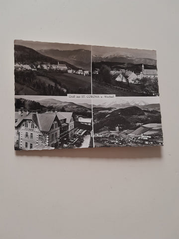 AK Gruß aus St. Corona am Wechsel. (1965)