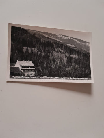 AK St. Corona am Wechsel. Wolfgang Gruber's Gasthof u. Jausenstation Berg Ödenhof.