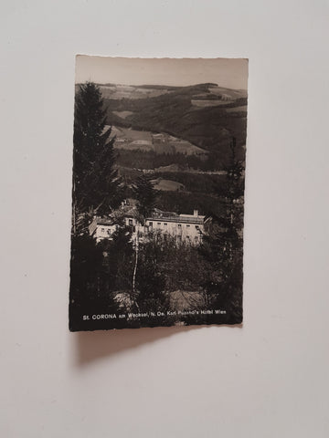 AK St. Corona am Wechsel. Karl Puzandl's Hotel Wien. (1960)