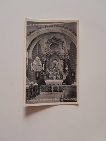 AK St. Corona am Wechsel. Gnadenaltar der Wallfahrtskirche.