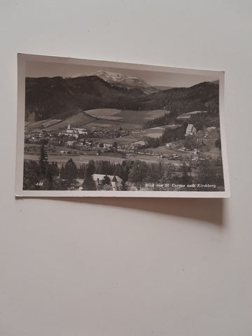 AK Blick von St. Corona am Wechsel nach Kirchberg.