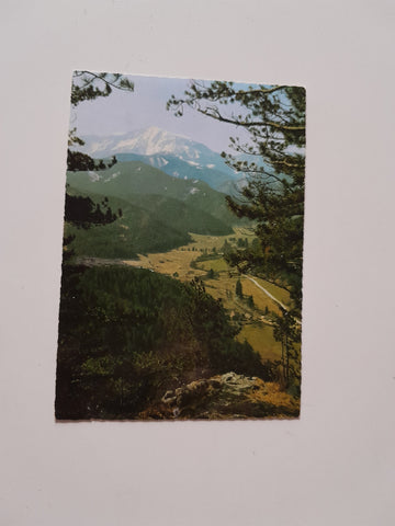 AK Blick auf den Schneeberg.