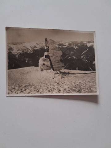 AK Klosterwappen Höchste Spitze des Schneeberges.