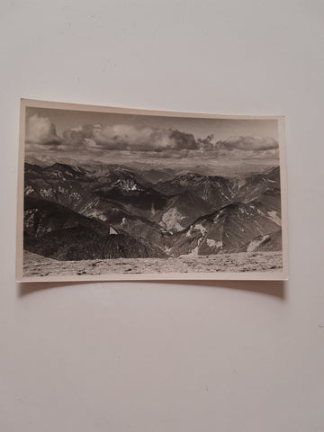 AK Schneeberg. Blick in die Ennstaler Alpen.