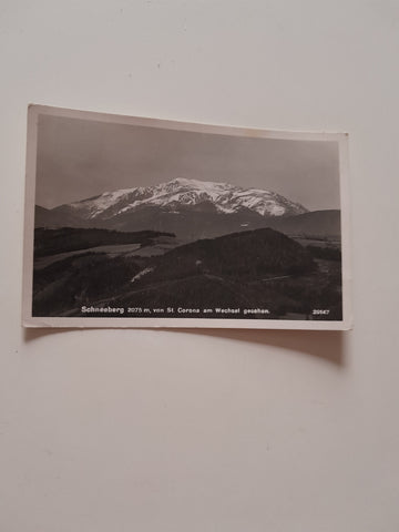 AK Schneeberg von St. Corona am Wechsel. (1939)