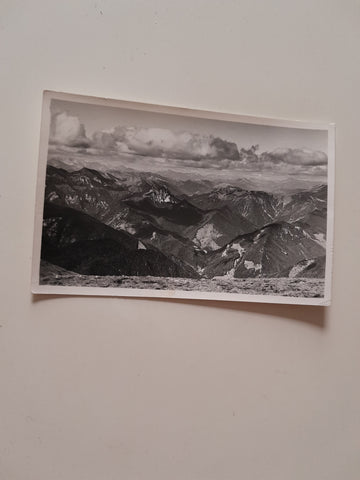 AK Schneeberg. Blick in die Ennstaler Alpen.