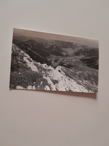AK Schneeberg. Blick über Puchberg zur Hohen Wand.