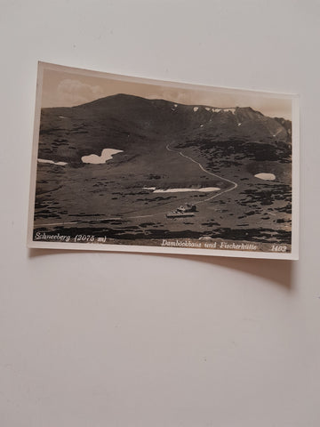 AK Damböckhaus und Fischerhütte. Schneeberg.