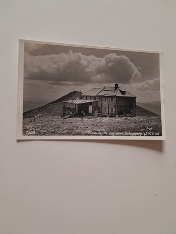 AK Fischerhütte auf dem Schneeberg (1942)