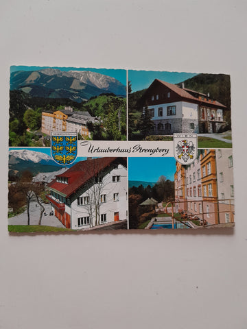 AK Puchberg am Schneeberg. Urlauberhaus Strengberg.