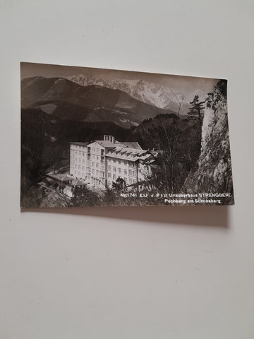 AK Puchberg am Schneeberg. Urlauberhaus Strengberg.