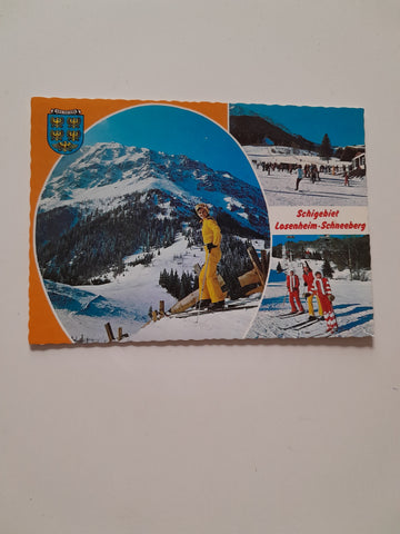 AK Schigebiet Losenheim Schneeberg. Puchberg am Schneeberg.