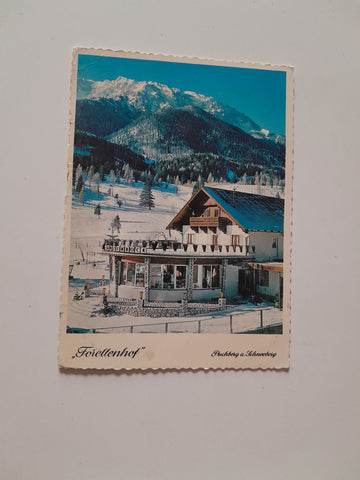 AK Puchberg am Schneeberg. Forellenhof. Sepp und Elfriede Wanzenböck.