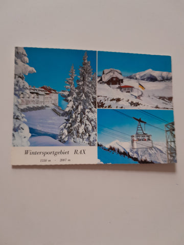 AK Wintersportgebiet Rax.