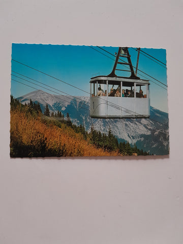 AK Raxseilbahn mit Schneeberg.