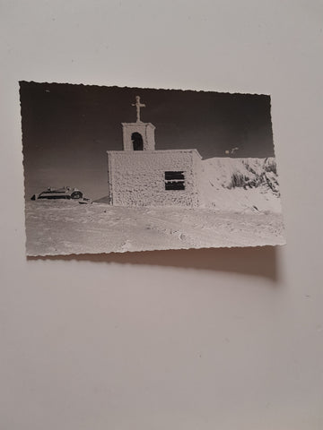 AK Rax. Kirchlein gegen Schneeberg.
