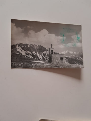 AK Rax Raxkircherl gegen Predigtstuhl u. Schneeberg.