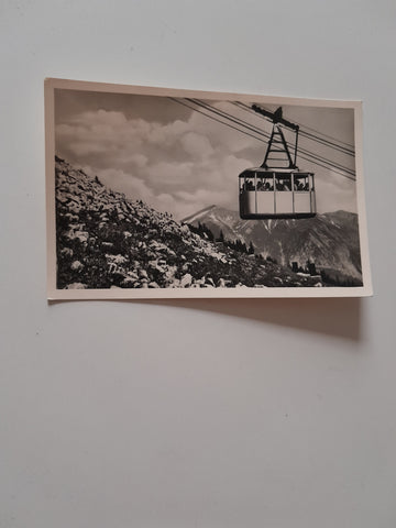 AK Raxbahn, Ausblick auf den Schneeberg.