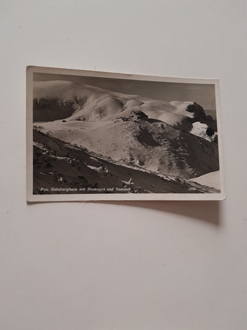 AK Rax. Habsburghaus mit Heukuppe und Gamseck. (1934)