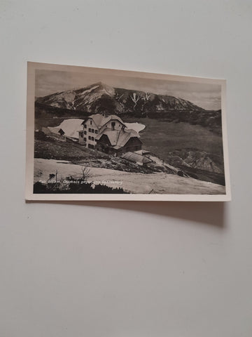 AK Ottohaus gegen den Schneeberg.