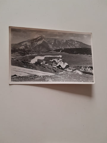 AK Rax. Ottohaus mit Schneeberg.