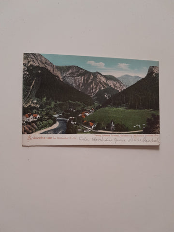 AK Kaiserbrunn im Höllental.