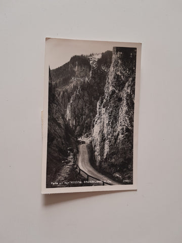 AK Partie aus dem Reisstal, Binderklamm.