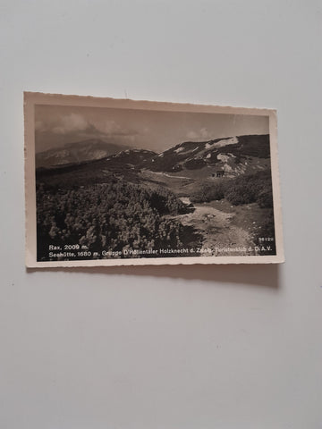 AK Rax. Seehütte. (1942)