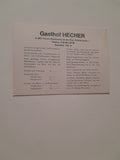 AK Reichenau an der Rax. Gasthof Hecher. Grünsting Nr. 1.