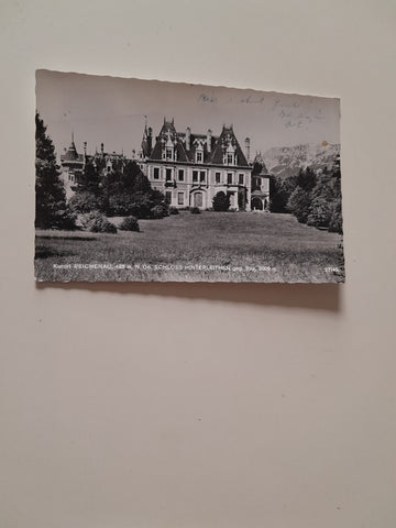 AK Reichenau, Schloss Hinterleithen geg. Rax.