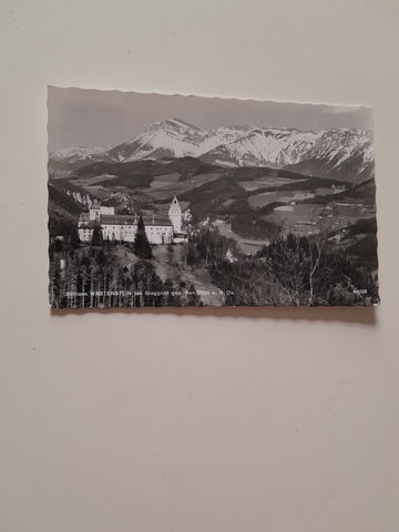 AK Schloss Wartenstein bei Gloggnitz.