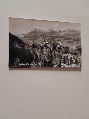 AK Schloss Wartenstein mit Rax.