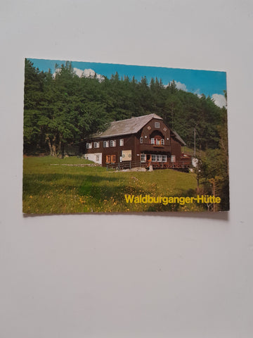 AK Walburganger-Hütte auf der Bodenwiese am Gahns.
