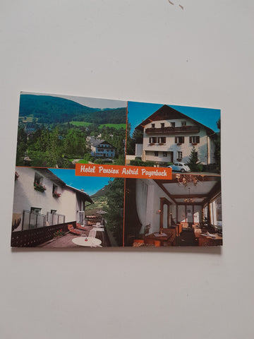 AK Payerbach. Hotel Pension Astrid. Villenstraße 11.
