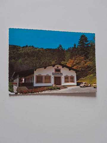 AK Grünbach am Schneeberg. Pension Restaurant Vorauhof. Fam. Stickler.