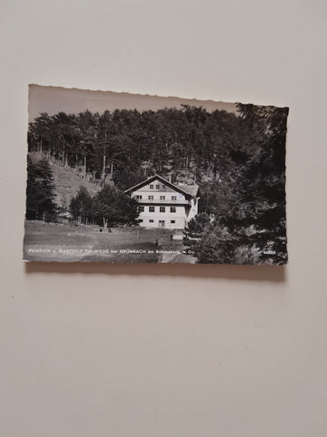 AK Grünbach am Schneeberg. Pension und Gasthof Talwiese.