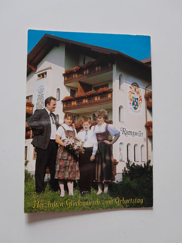 AK Gloggnitz. Gasthof Julius Pichler. Am Ramssattel 40.