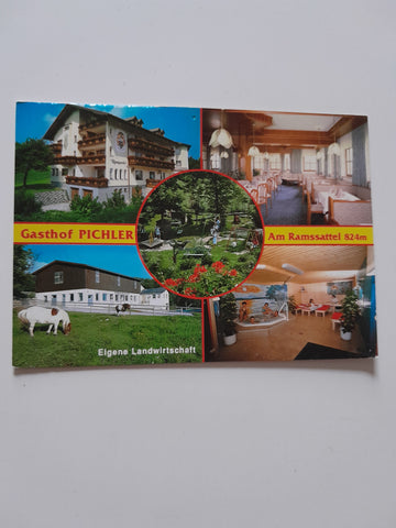 AK Gloggnitz. Gasthof Pichler. Am Ramssattel. Am Ramssattel 40.