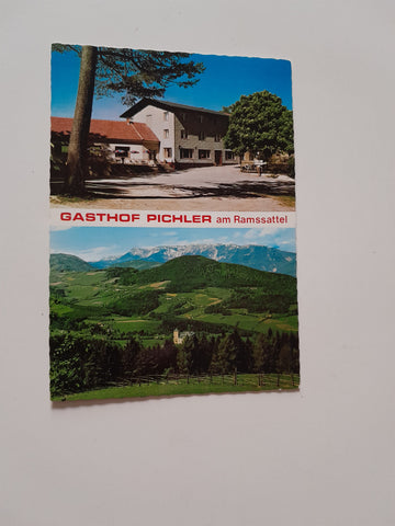 AK Gloggnitz. Gasthof Pichler am Ramssattel.