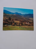 AK Gloggnitz. Blick auf Harthof und Burg Wartenstein.