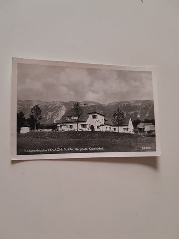 AK Edlach. Berghotel Kranichhof. (1956)