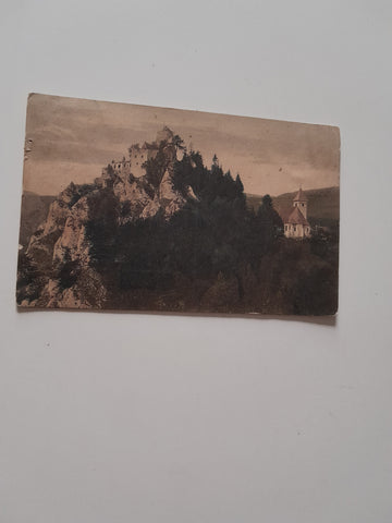 AK Ruine Klamm am Semmering.