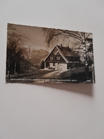 AK Erholungsheim der Rax-Werke am Kreuzberg geg. Schneeberg. (1960)