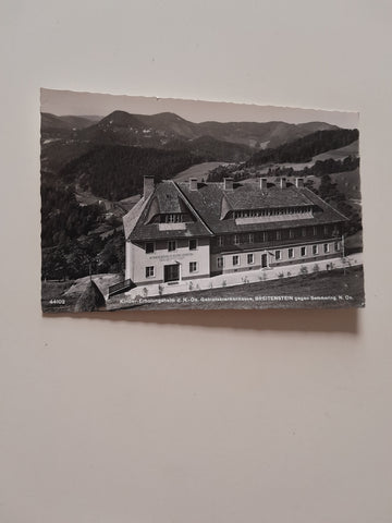 AK Breitenstein gegen Semmering. Kinder-Erholungsheim d. N.-Oe. Gebietskrankenkasse. (1968)