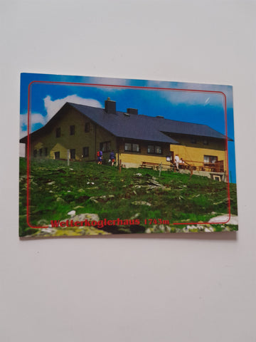AK Wetterkoglerhaus Alpenvereinsschutzhütte.