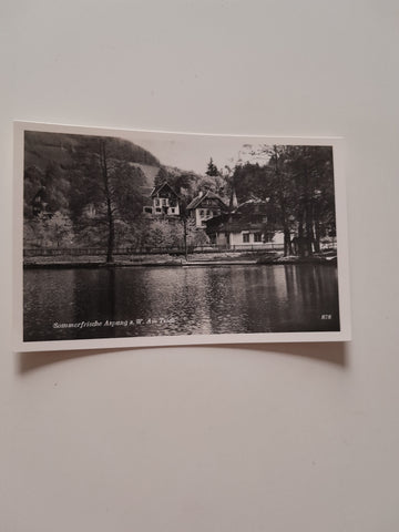 AK Aspang am Wechsel. Am Teich.
